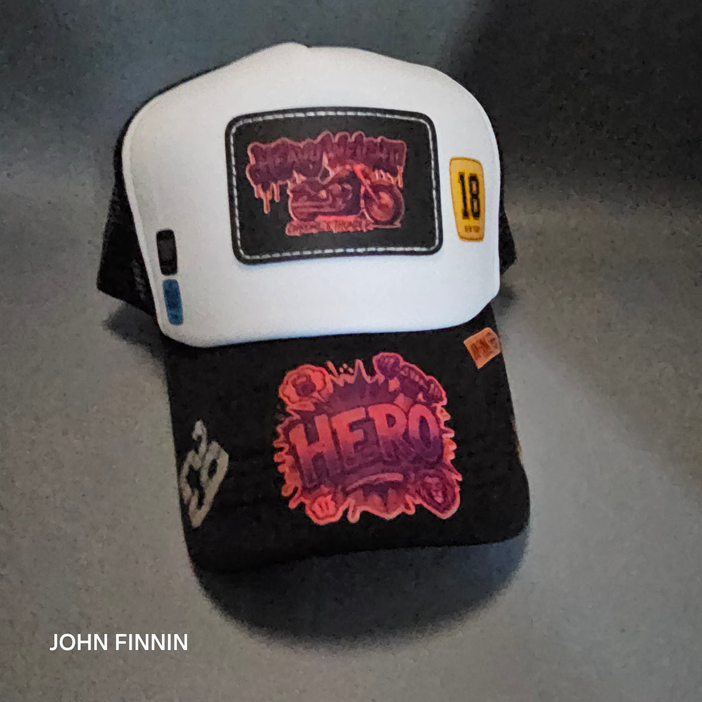 John finnin trucker hat reinforced Hard Brim