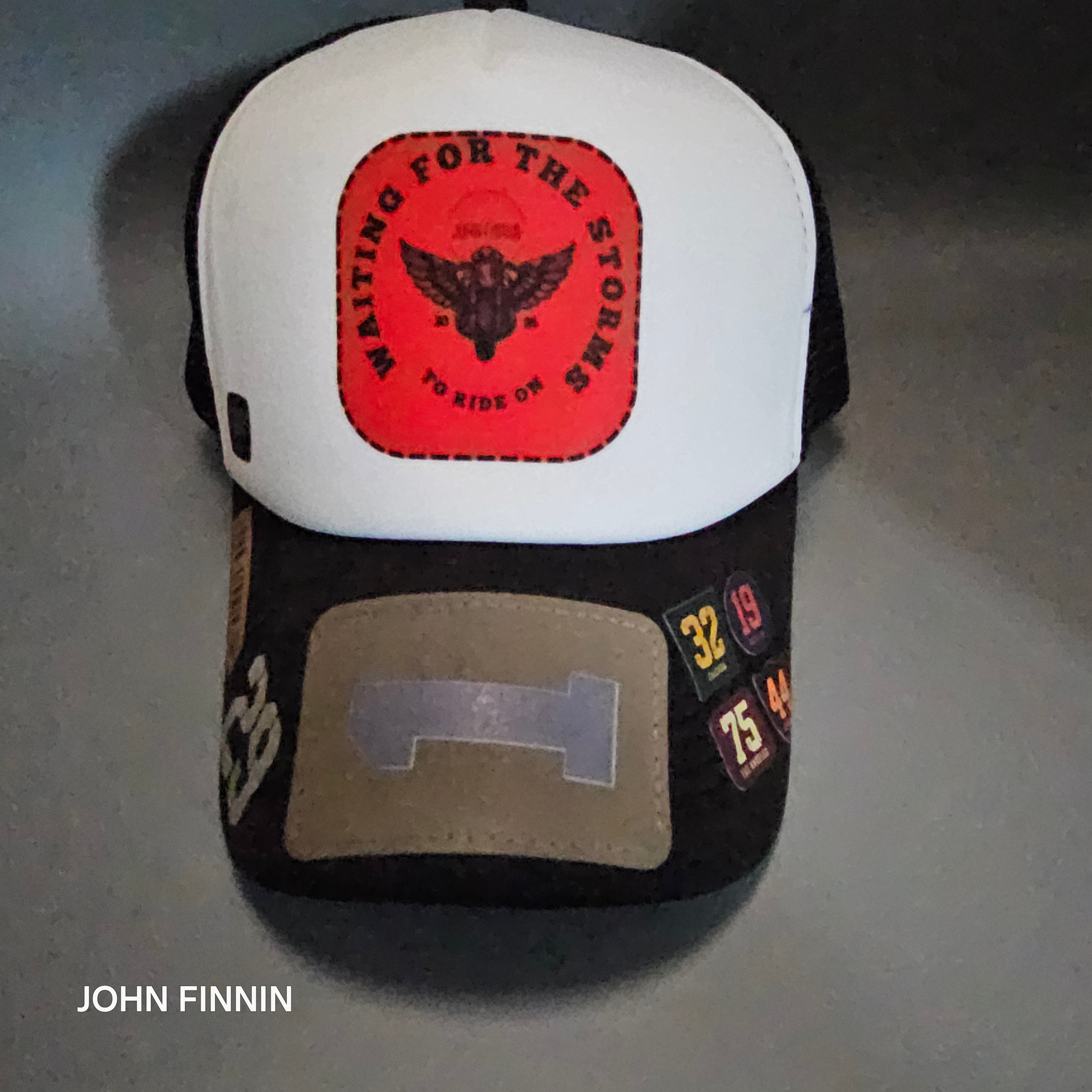 John finnin trucker hat reinforced Hard Brim