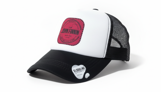 john finnin trucker high crown fine polyester